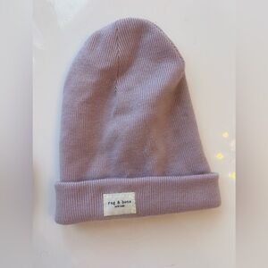 Rag & Bone Addison Wool Lavender Beanie